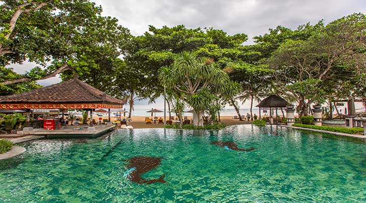 kolam renang di denpasar - besakih pool sanur