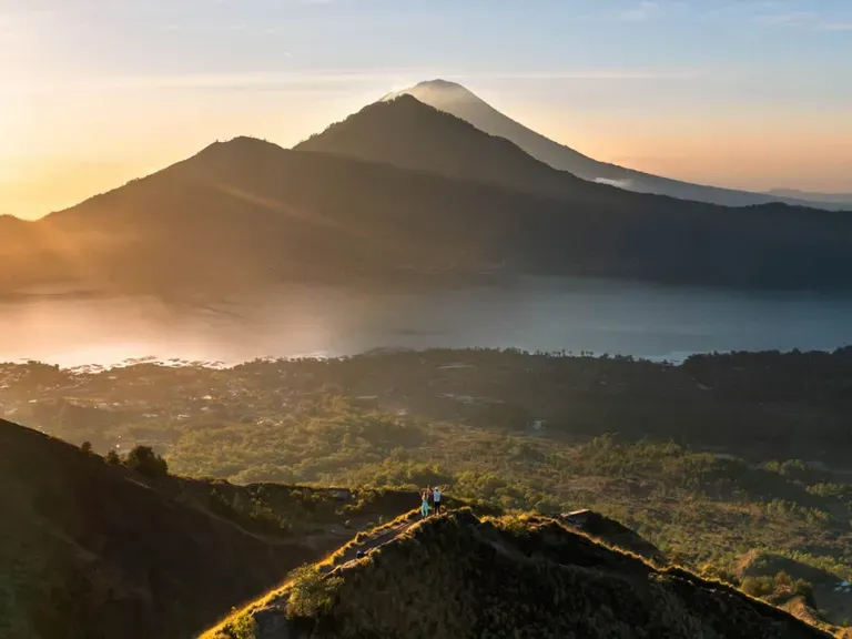 sunrise di gunung batur