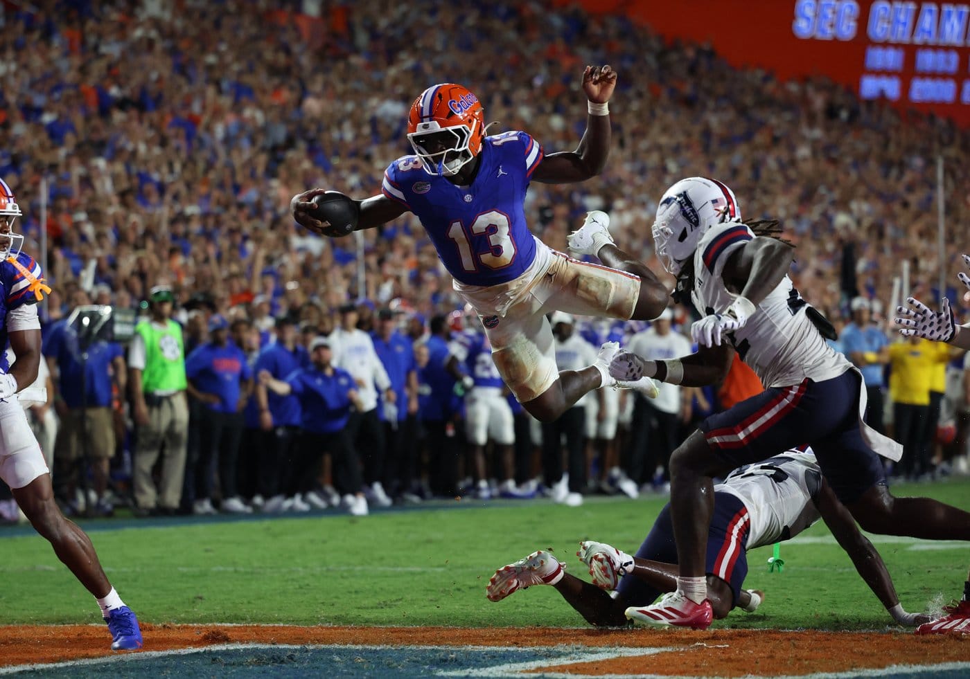 Florida running back Jadan Baugh