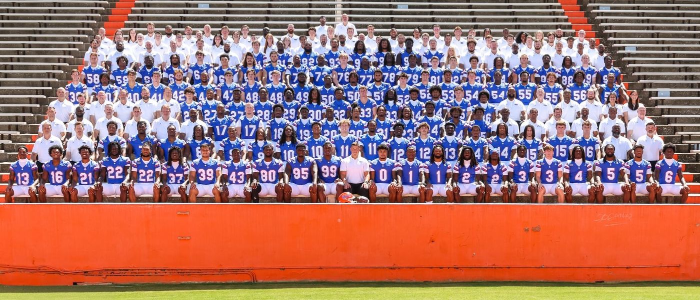 2026 Florida Gators football team photo