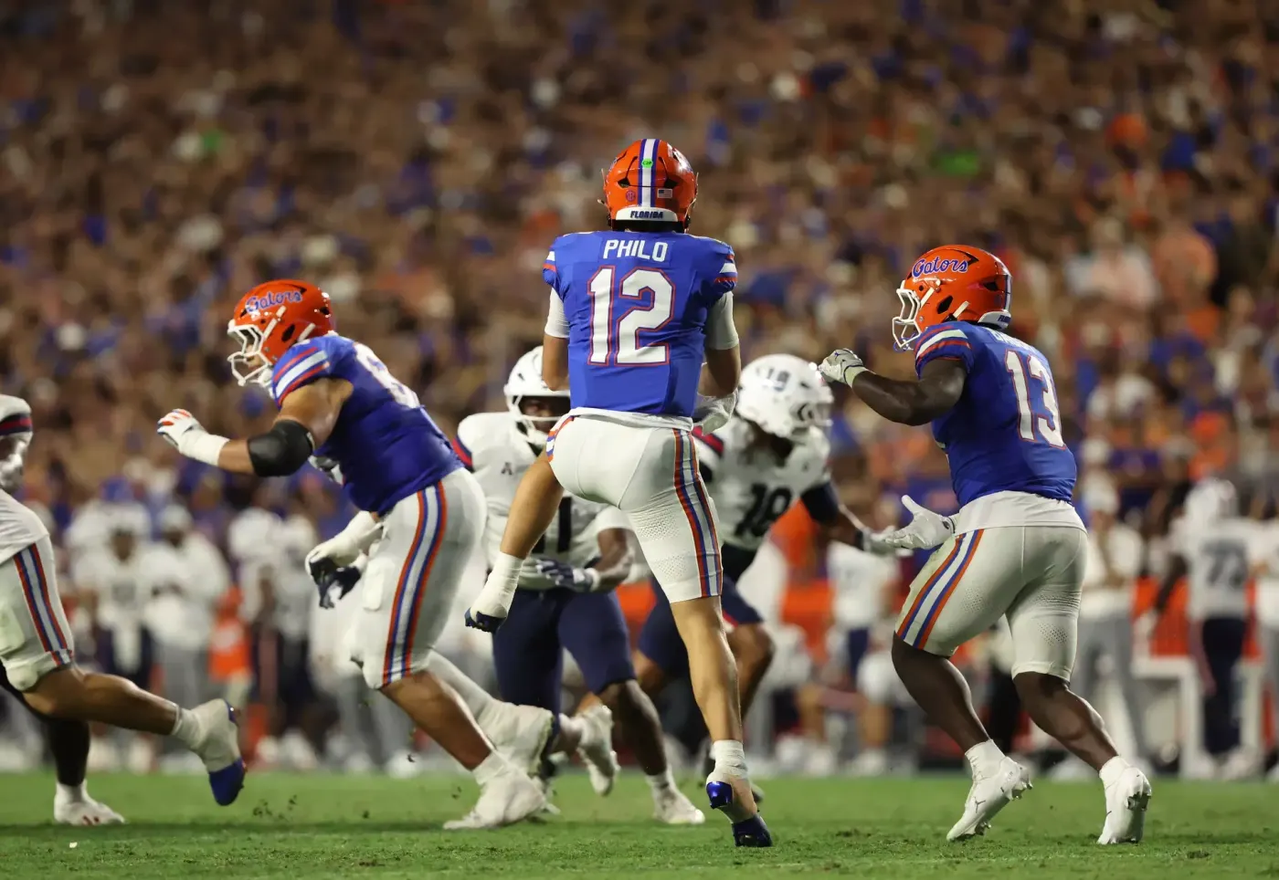 Florida quarterback Aaron Philo vs Florida Atlantic
