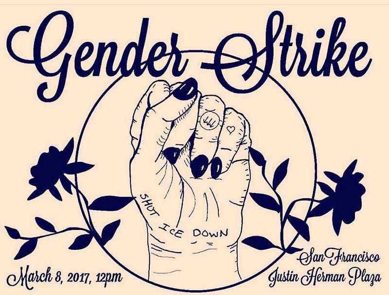 San Francisco Gender Strike speech