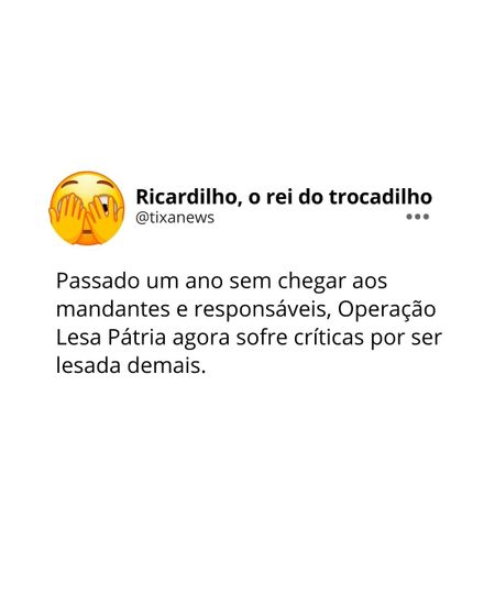 Ricardilho e os atos