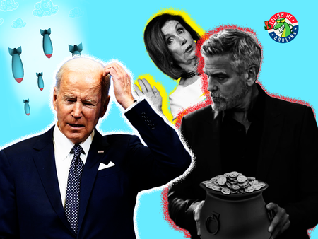 Em meio à cúpula da OTAN, George Clooney assa a batata de Biden