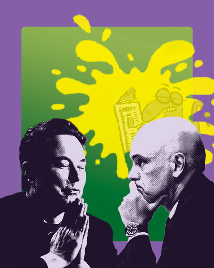 Musk se entregou pro Xandão