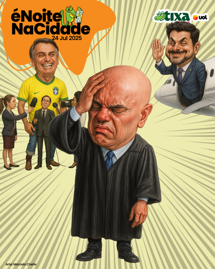 Hoje é dia de Xandão, Xandão e Xandão.