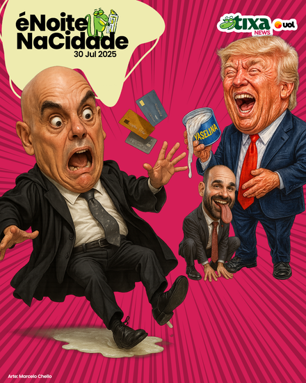 Trump sanciona o Xandão, mas libera a vaselina