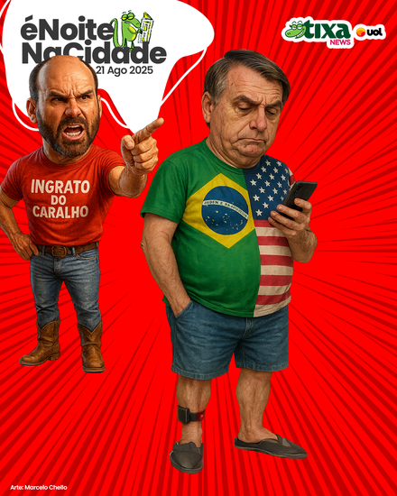 Bolsonaro não estava muito a fim de agradecer Trump