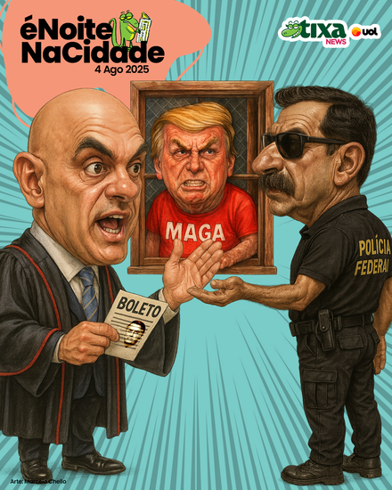 Xandão parcela prisão de Bolsonaro (no boleto)