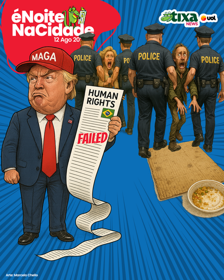 Sobrou até para o Tarcísio no relatório dos direitos humanos do Trump