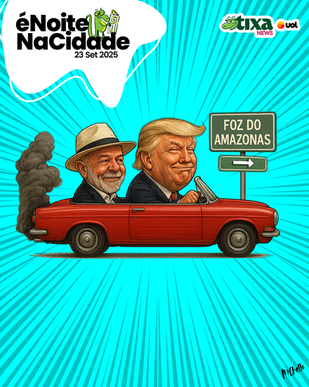 Trump e Lula podem se encontrar na Foz do Amazonas