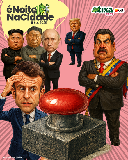 Tem um clima de Terceira Guerra no ar. Not Good