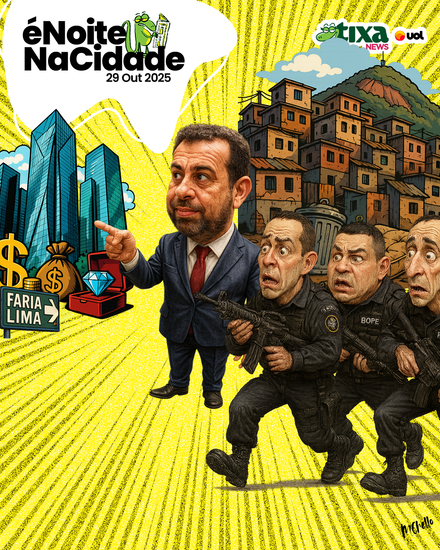 Boulos dá o tom da campanha: favela x Faria Lima