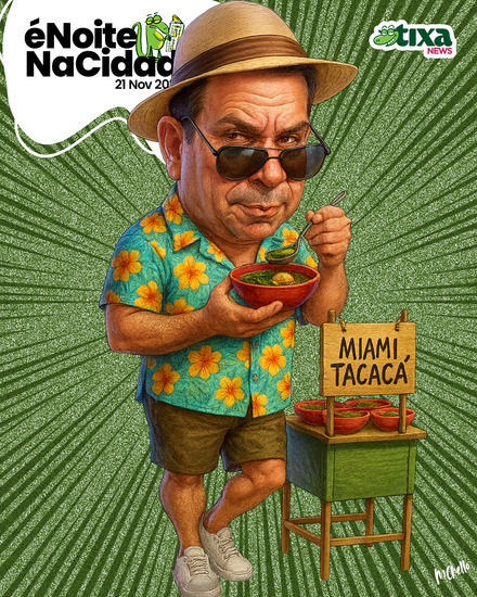 Vou ali em Miami tomar um tacacá e não volto