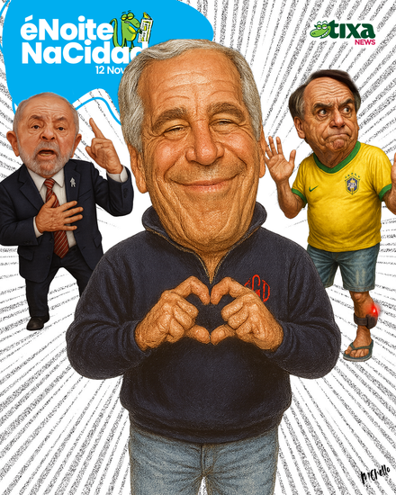 Bolsonaro é amigo do Lula. Fonte: Epstein
