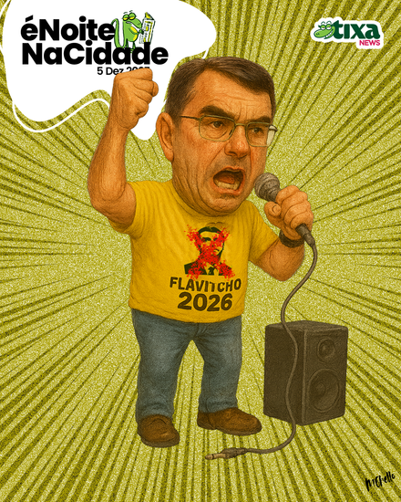 Flavitcho se lançou. Ninguém acreditou