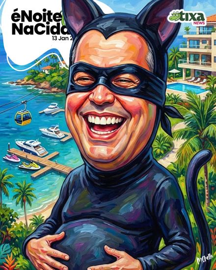 Um teleférico particular? É sério isso?