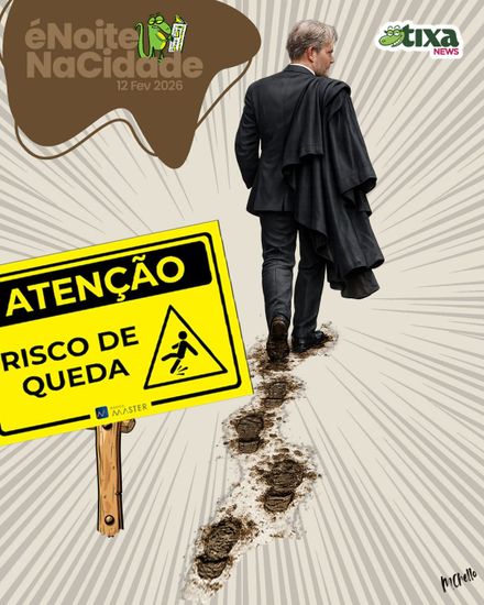 ATENÇÃO: risco de queda