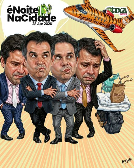 O que tinha nas malinhas do Caribe?