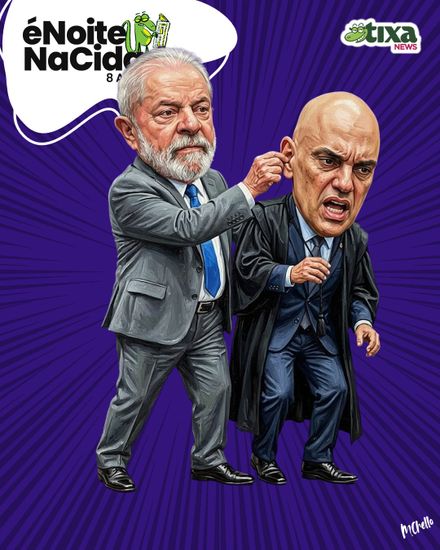 Lula mete um aviso prévio no Xandão