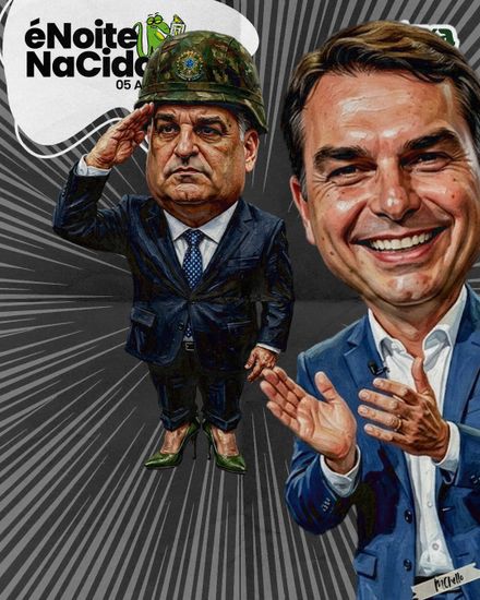 A vice do Flavitcho Bolsonaro
