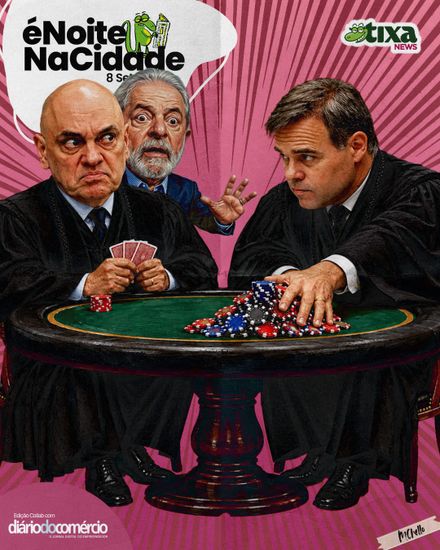 O supremo André dos Céus triplica a aposta