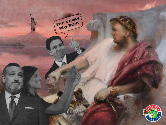 A Trump o que é de Trump, dizem