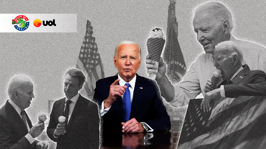 Um sorvete para Biden