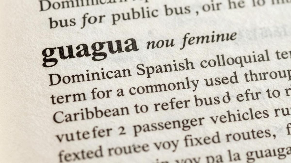 Guagua — Dominican Meaning, Definition and Usage