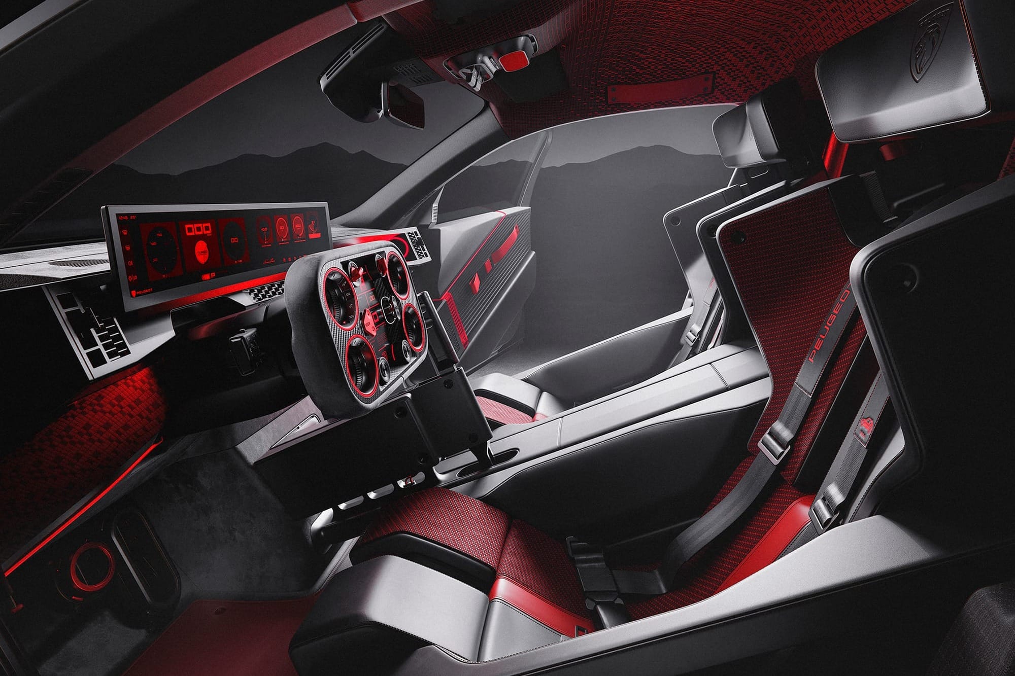 Peugeot E-T16 Concept interior