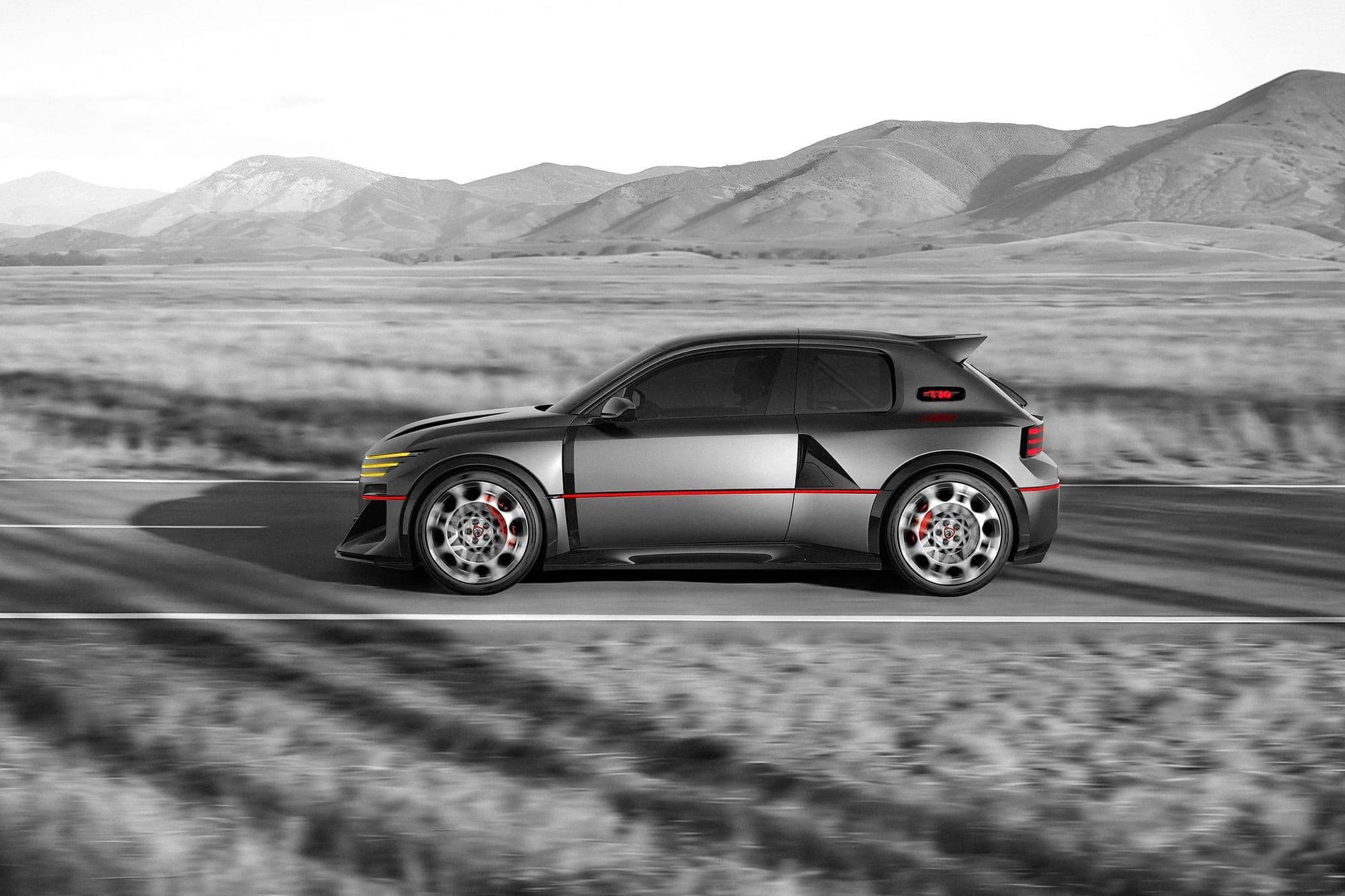 Peugeot E-T16 Concept side profile