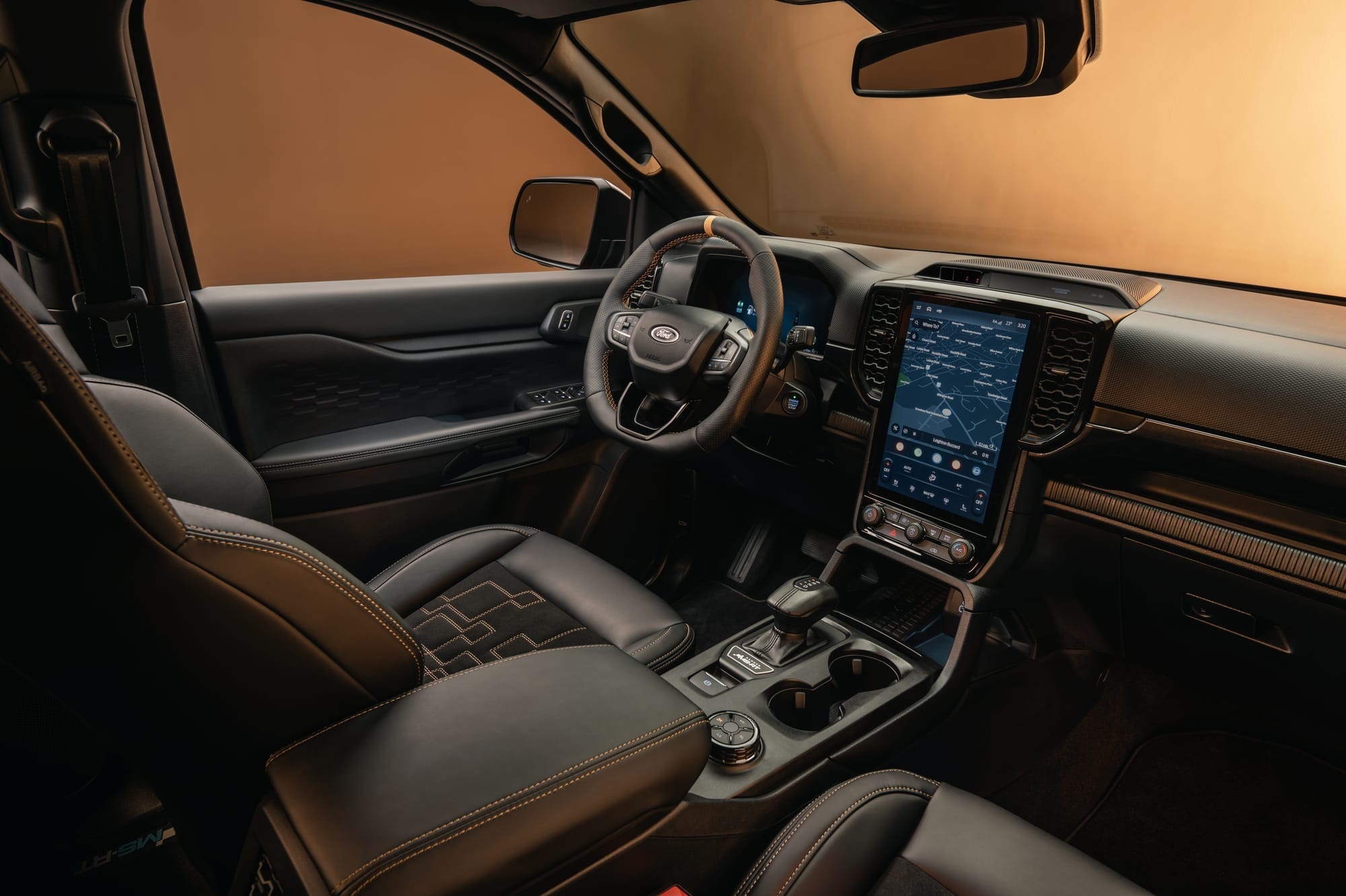 Ford Ranger MS-RT Champion Edition interior