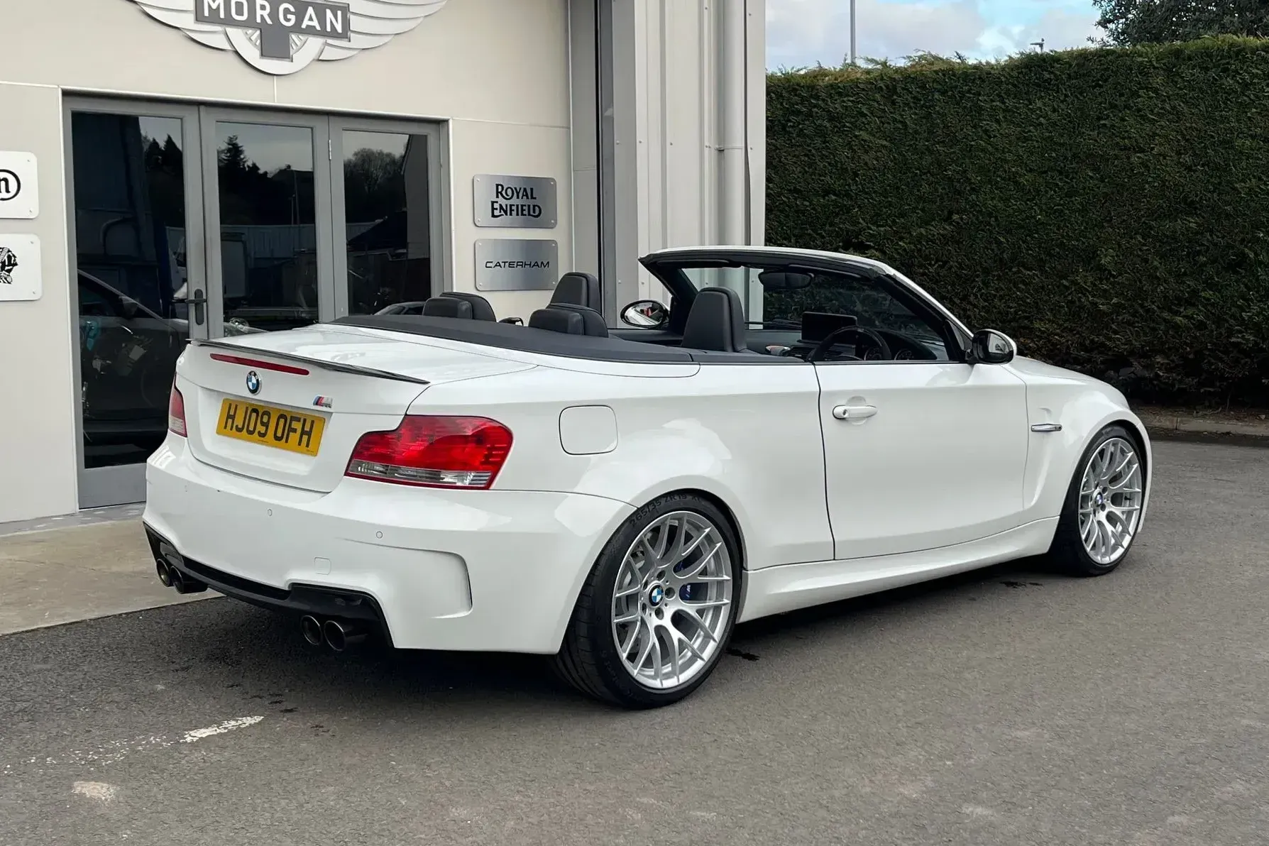 BMW 1 Series convertible with M3 V8 and 1M body