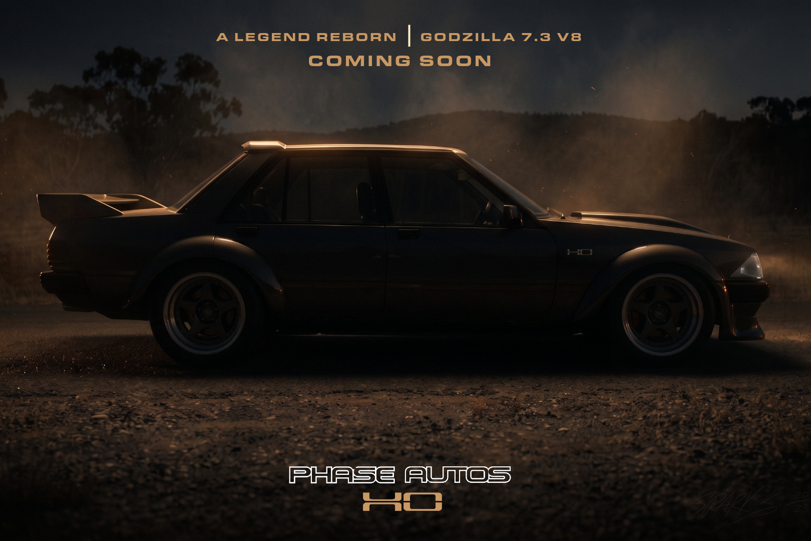 The HO Phase Trudee will be based on an XE Ford Falcon