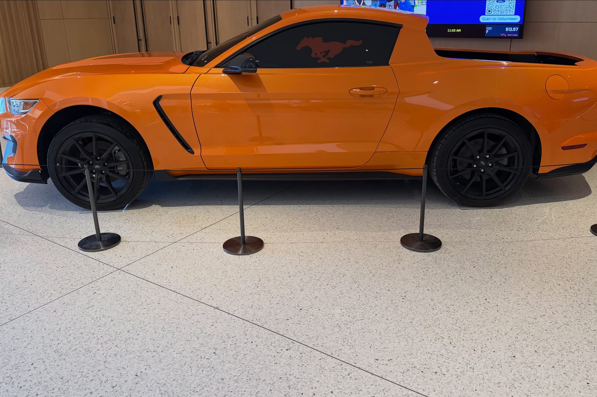 A one-off Ford Mustang ute concept is now a part of Ford's Heritage Fleet