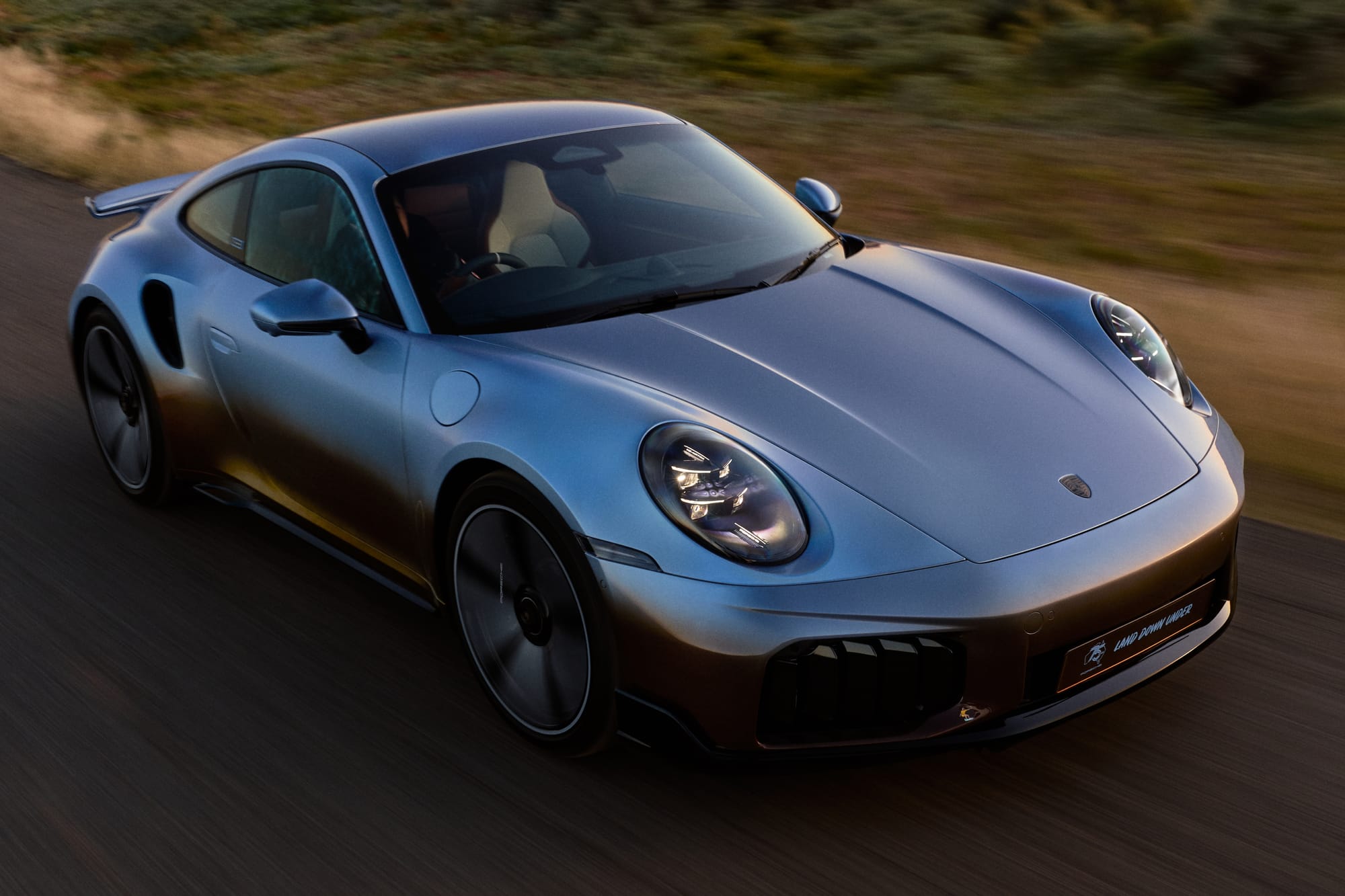 Porsche 911 Turbo S Land Down Under in Australia
