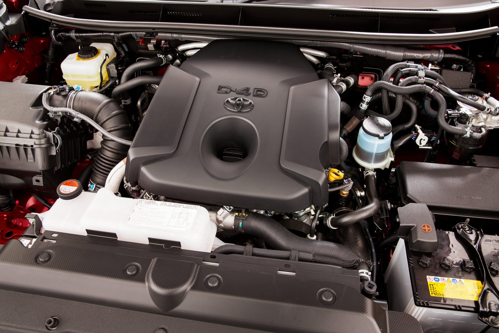 The Toyota 1GD-FTV 2.8-litre four-cylinder diesel engine