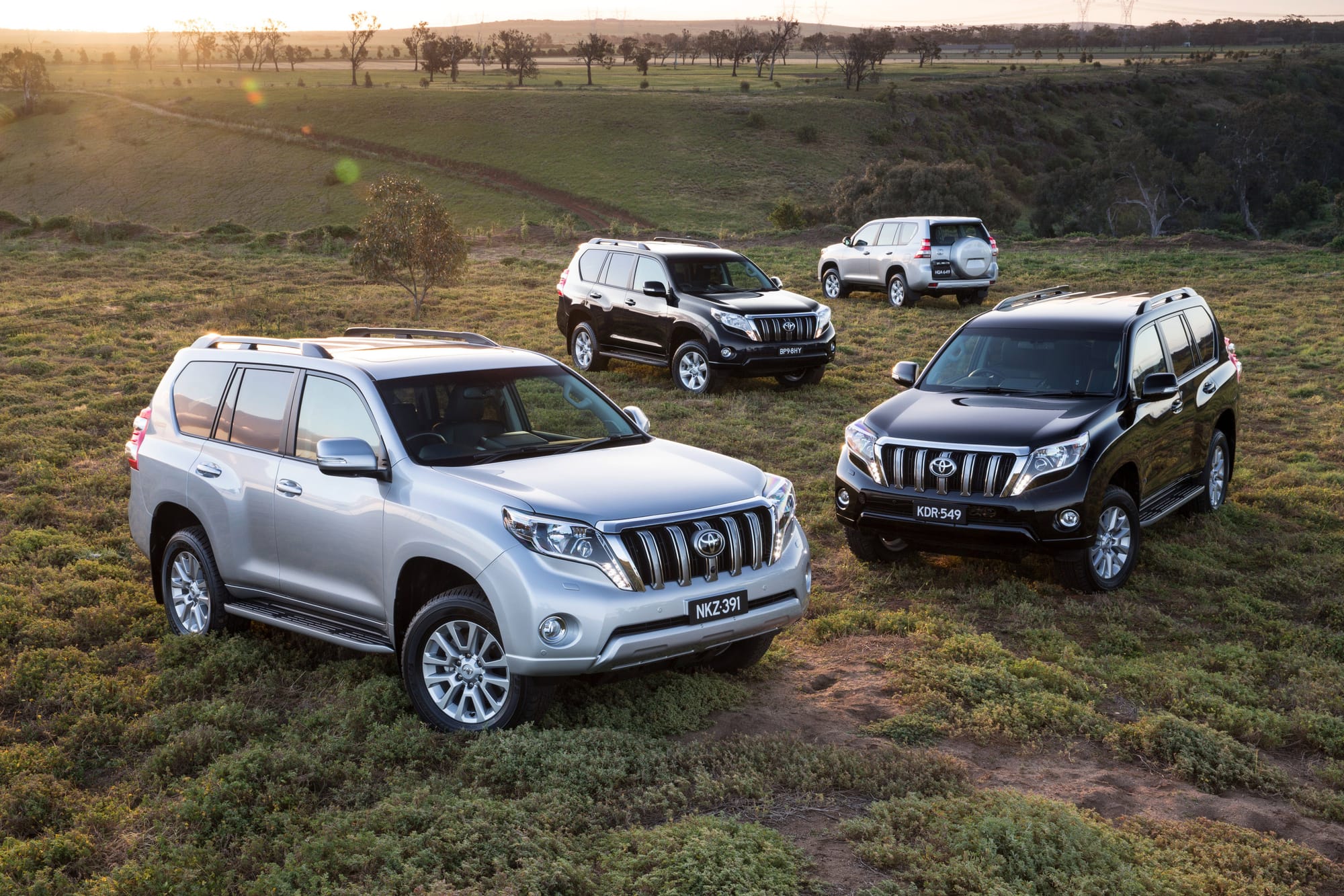 The Toyota LandCruiser Prado in 2015