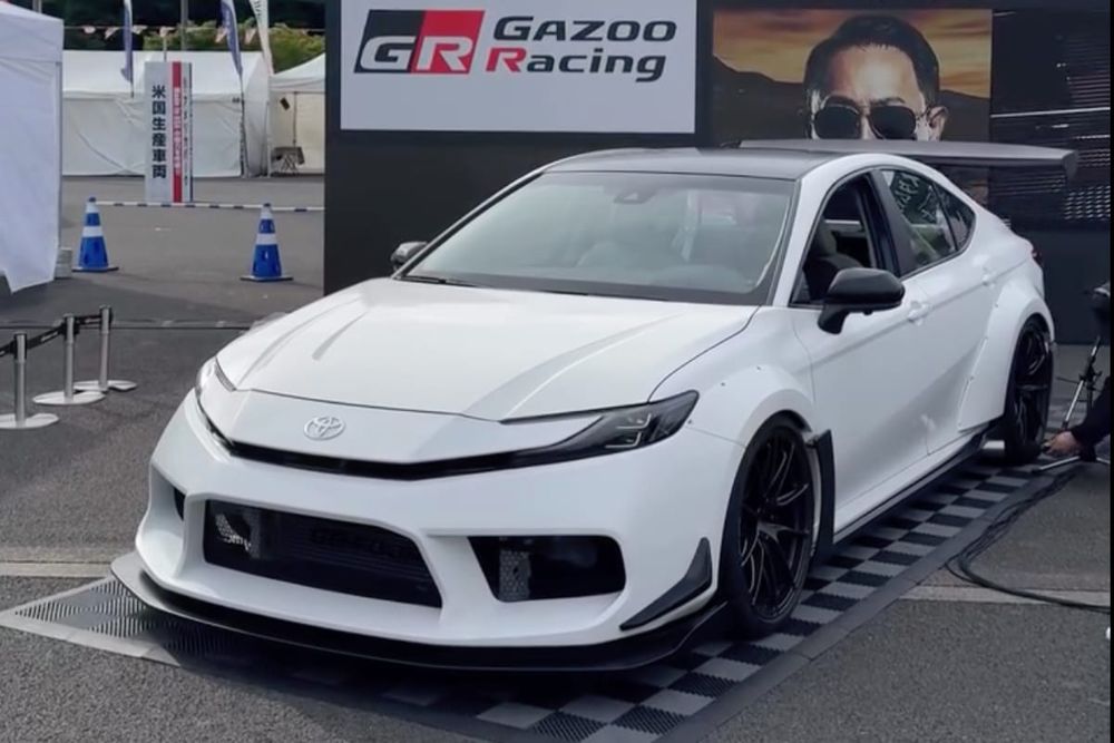 Toyota reveals GR Camry with seven cylinders, all-wheel drive post image