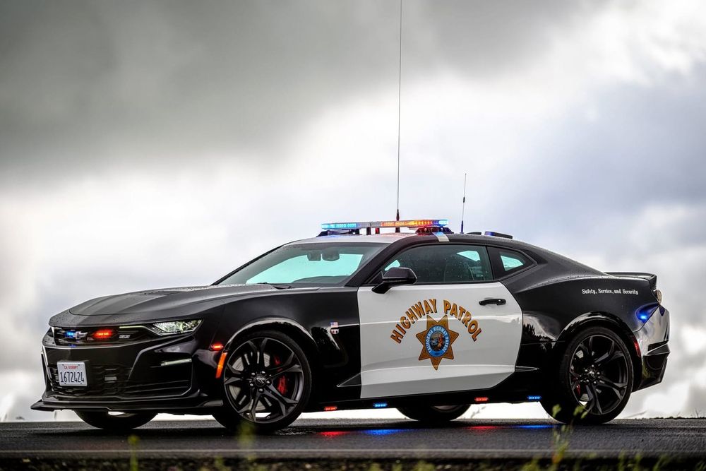 Could this be the last V8-powered highway patrol car put into service?