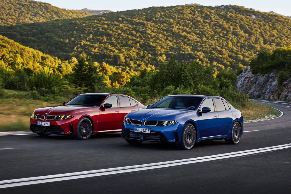 Petrol-powered BMW 3 Series gets EV-inspired makeover