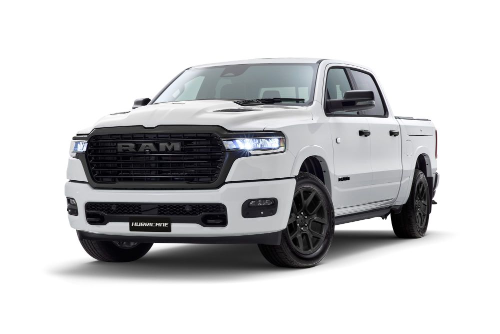 Ram 1500 with front lights on