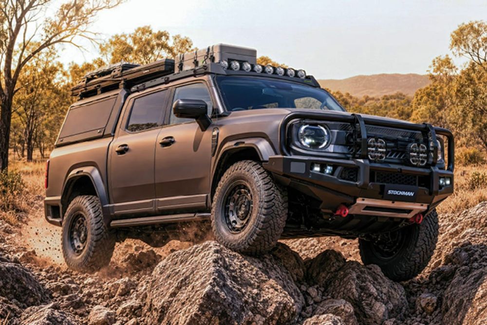 The Chery Stockman will be available with Ironman 4x4 accessories
