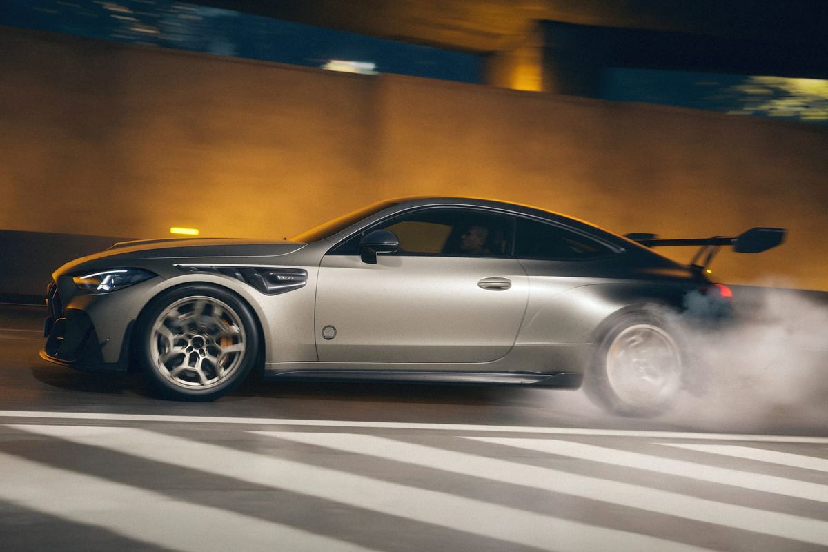 Mercedes-AMG's latest V8 coupe is a German Mustang GTD