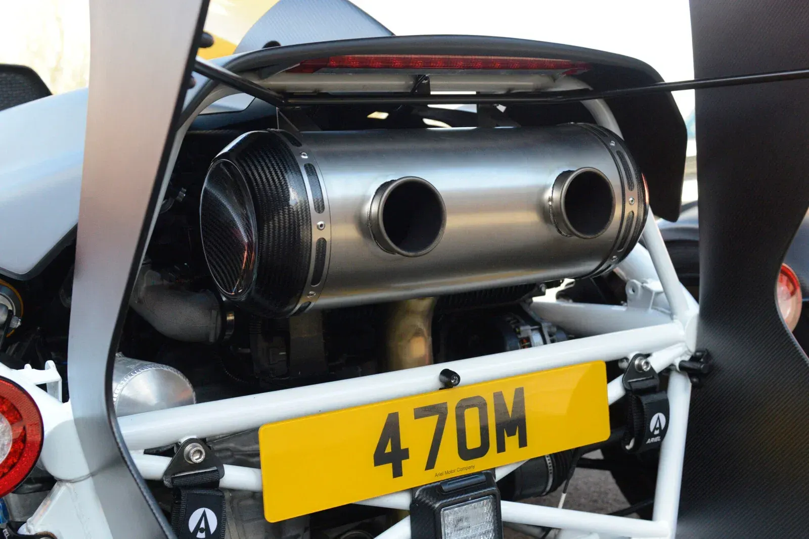 Ariel Atom 4 number plate