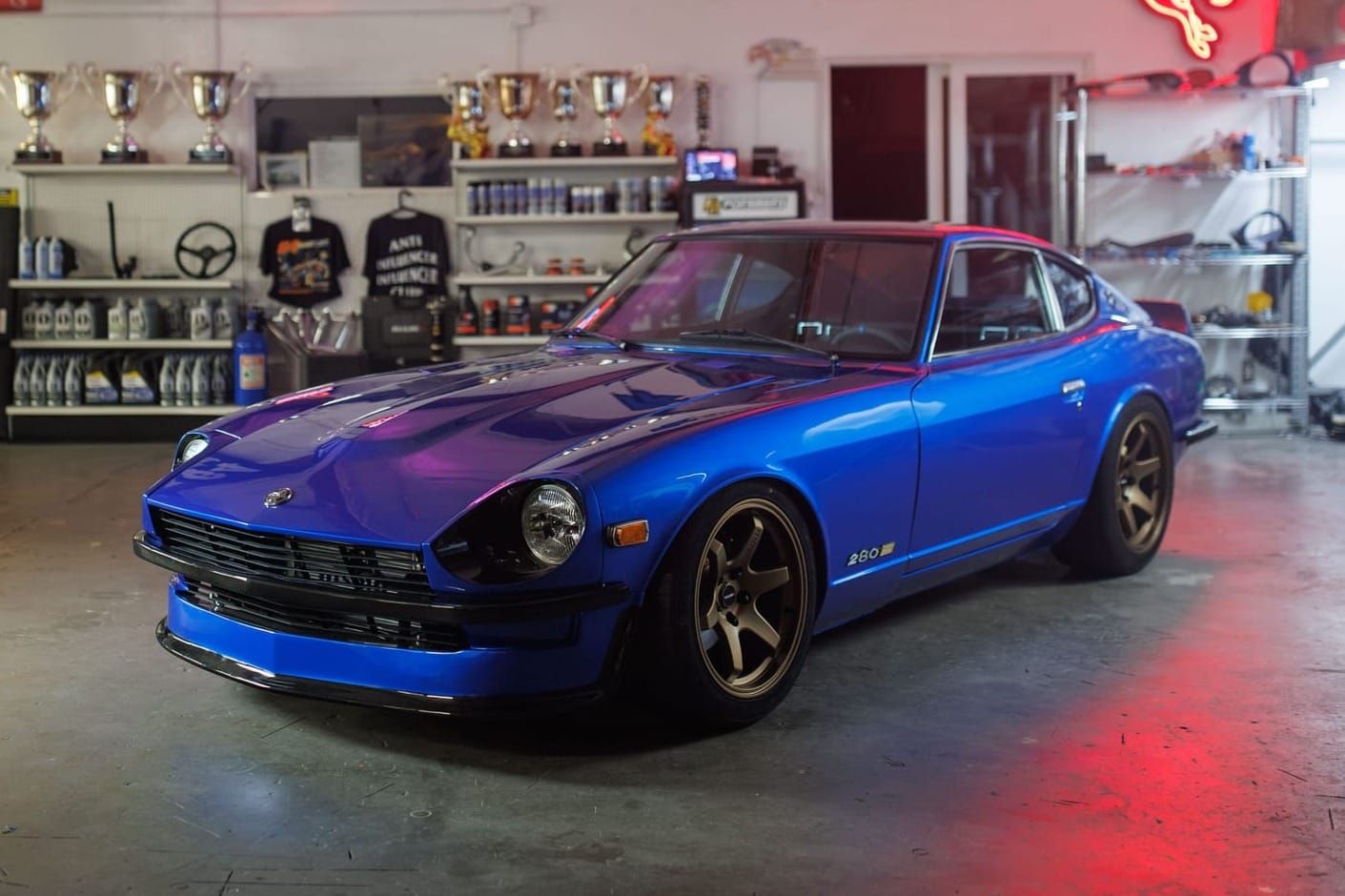 Original Nissan Z restomod features a twin-turbo V6 heart post image