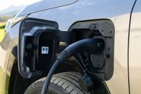 A Toyota RAV4 PHEV charging