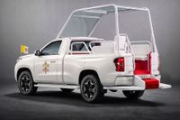 The new Popemobile is a Chinese ute post image