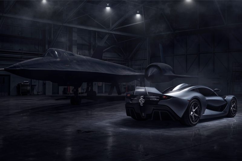 Hennessey’s V8 manual supercar channels SR-71 Blackbird spy plane post image