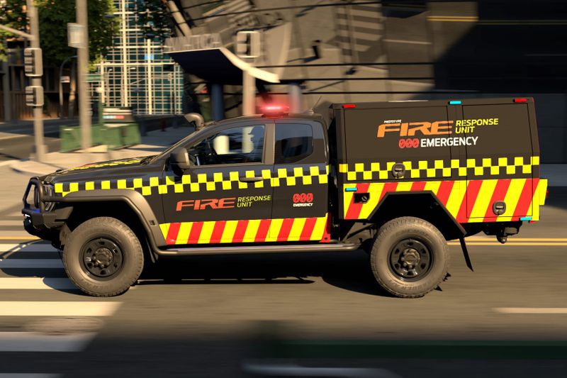 Ford Ranger Super Duty turned into fire-fighting ute post image